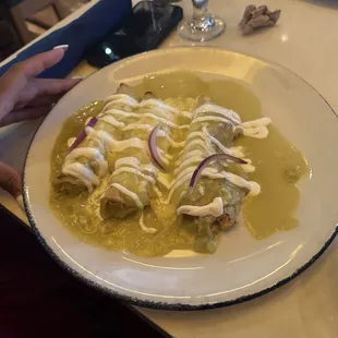 Chicken Enchiladas