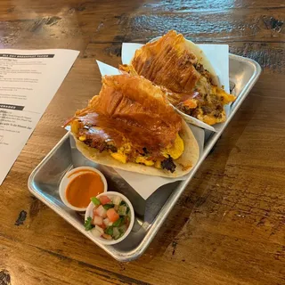 Chorizo and Egg Taco