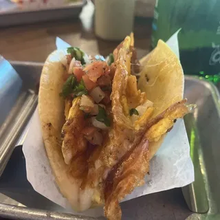 Migas and Egg Taco