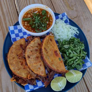 Birria tacos