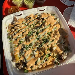Carne asada loaded fries