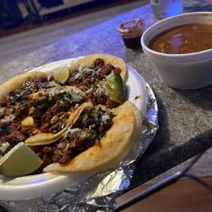 The pastor mini tacos (legit)
