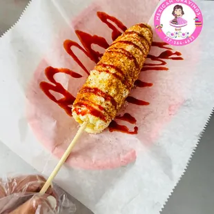 Elote (corn on the cob)