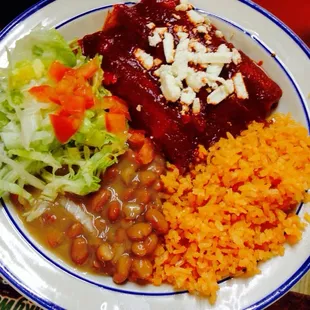 Enchiladas de quezo
