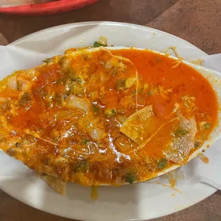 Flaming cheese appitizer