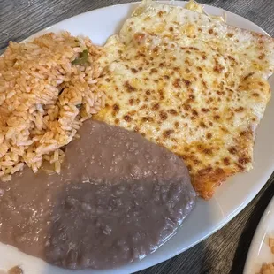 (2) Cheese Enchiladas