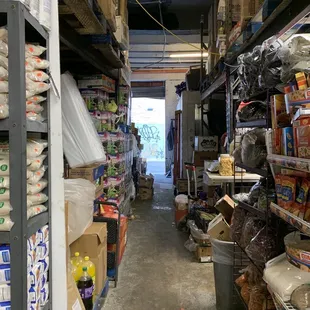 the inside of a grocery store