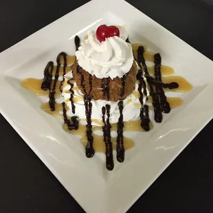 Mexican Fried Ice Cream! Yumm!!