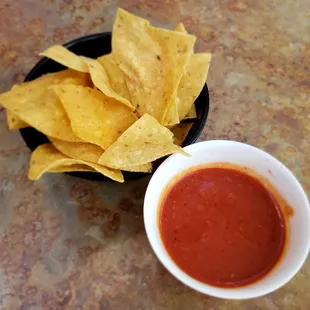chips and salsa. They have the best anywhere