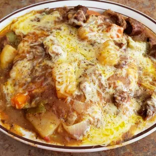 Mexican Sandwich with beef and gravy