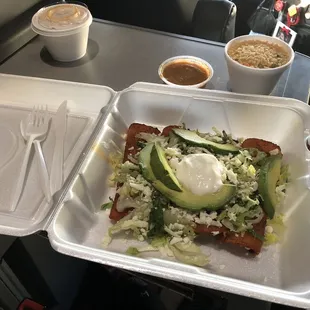 Cheese Enchiladas with rice and beans