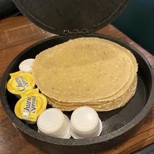 Corn Tortillas &amp; Butter