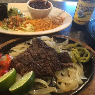 Beef fajitas...OK