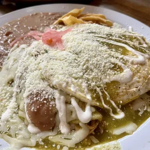 Enchiladas Verdes