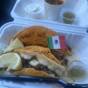 BOMB Birria tacos