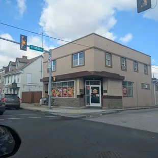 Outside of restaurant street view