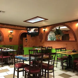 tables and chairs