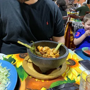 Honestly this one was a weird name but it&apos;s fajitas with all the meats, very good! And the bowl is huge!