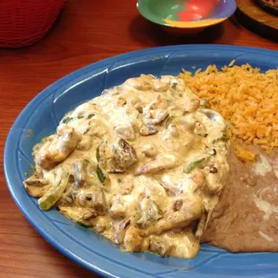 Pollo Encremado