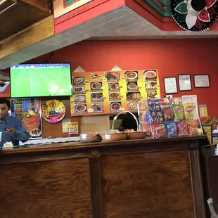 interior, tacos