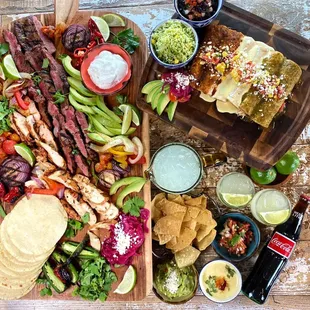 FAJITA AND ENCHILADAS CURBSIDE