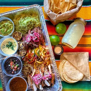 FAJITAS &amp; MARGARITAS TO-GO