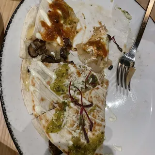 Squash Blossom Quesadilla