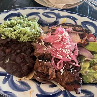 Grilled Chicken & Carne Asada Fajitas