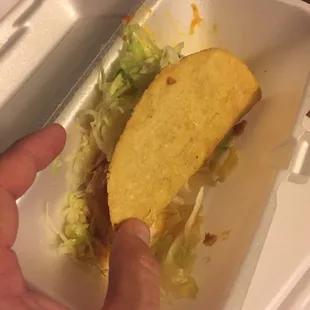 $3.25 taco. Fail.