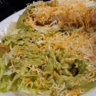Rolled tacos under that mess. Fail-