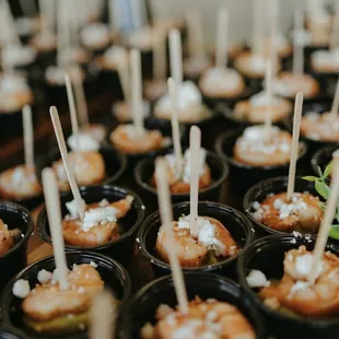 Cucumber Guacamole Shrimp