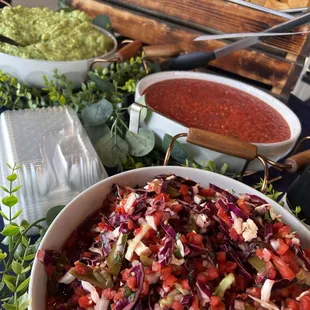 Trio chips &amp; Salsa