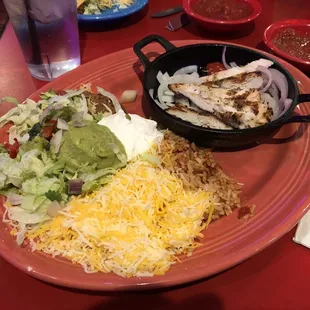 Lunch Grilled Chicken Fajitas