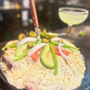 My friends botana  He let me take a bite   Yum