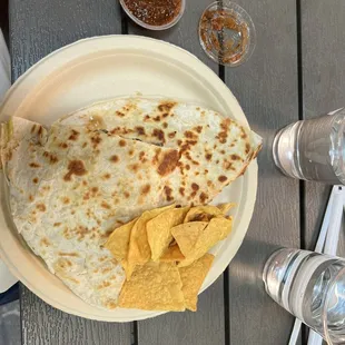 Quesadilla with Carne Asada