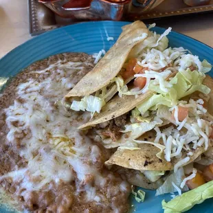 a plate of food on a table