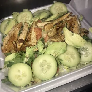 Ensalada de pollo
