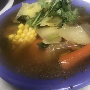 Caldo de verduras