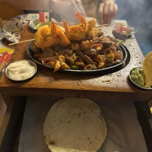 Mixed fajita
