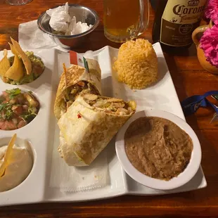 Burrito plancho