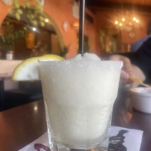 Free margarita with my Theatre ticket (on back of tix). Yum!