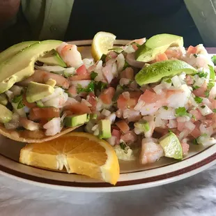 Ceviche tostadas that looked amazing. 5-2024