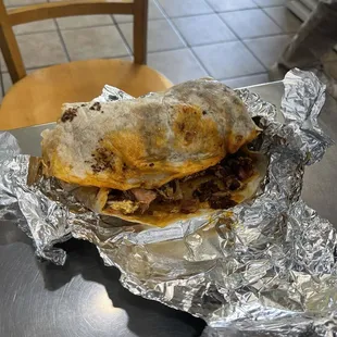 Stopped at Home Depot... had to stop for a breakfast burrito.. yummy