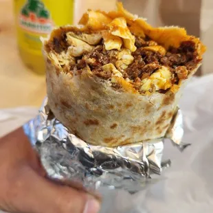 Chorizo burrito
