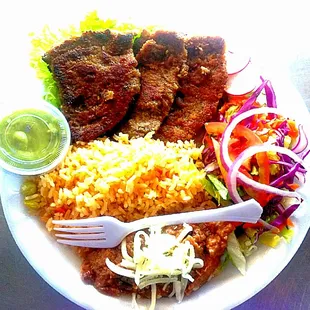 Milanesa plate