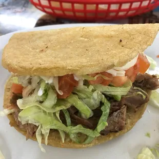 Carnitas gordita was very good and my favorite.