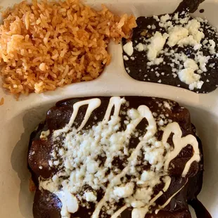 Enchiladas with Mole
