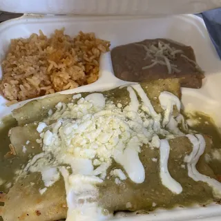 Enchilada Platter