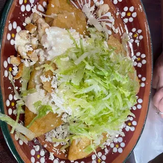 Quesadillas Fritas with Meat