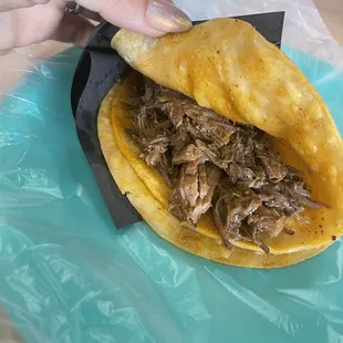 Plain birra taco